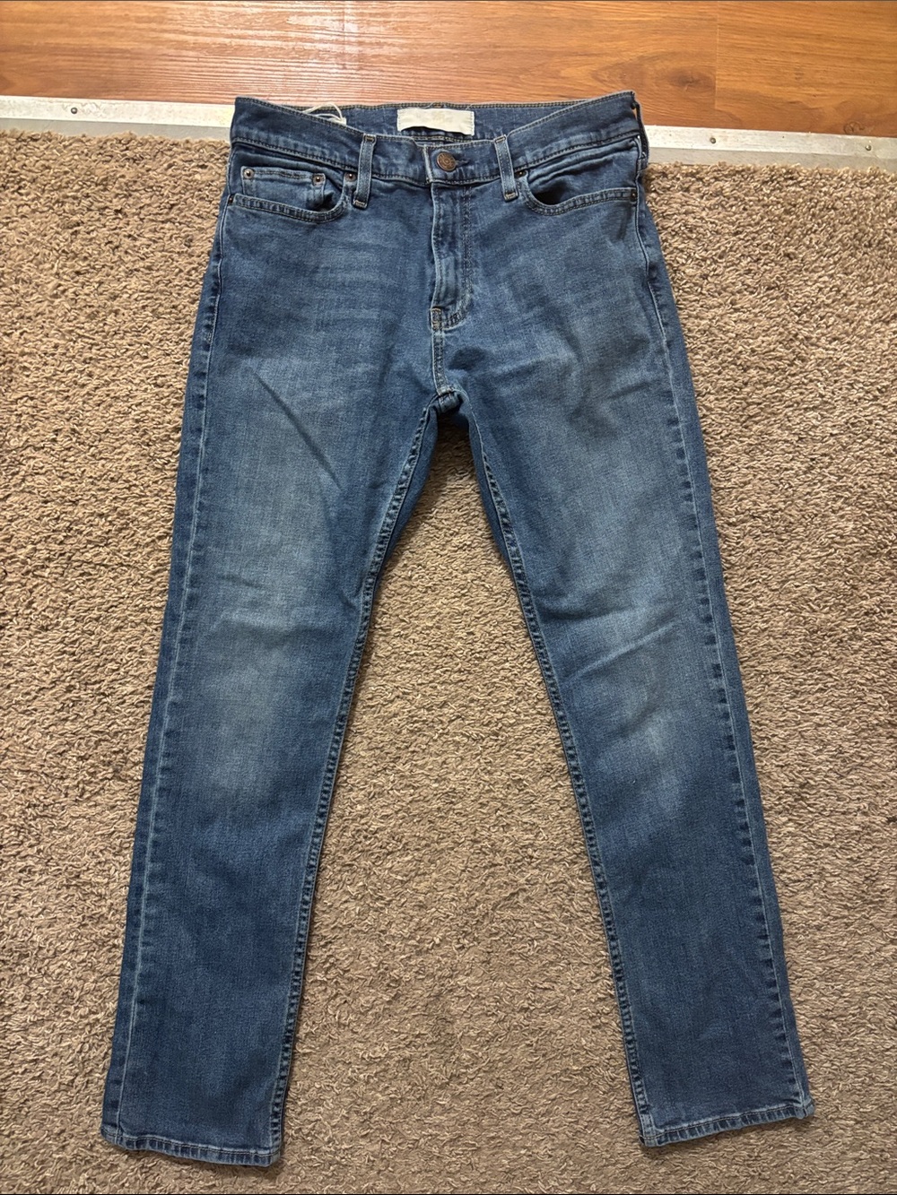 Hollister Men's 30x32 Slim Straight Blue Jeans Excellent Condition